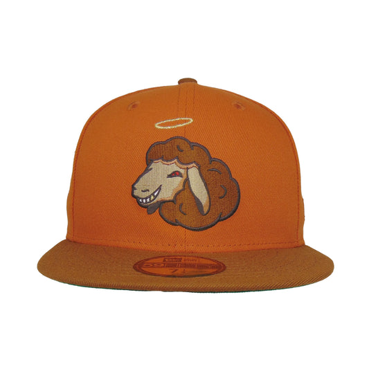 JustFitteds Black Sheep 59FIFTY Cap burned orange