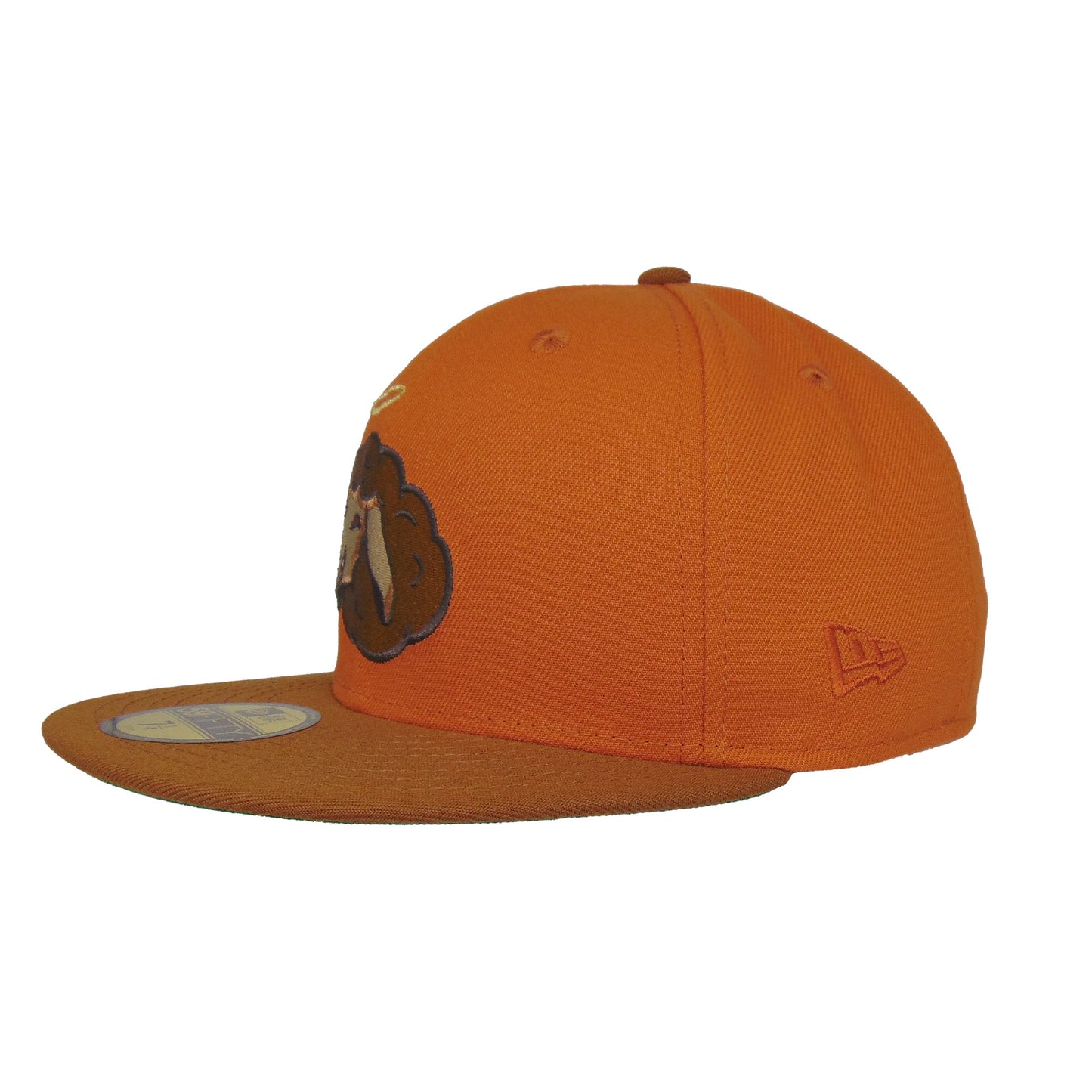 JustFitteds Black Sheep 59FIFTY Cap burned orange