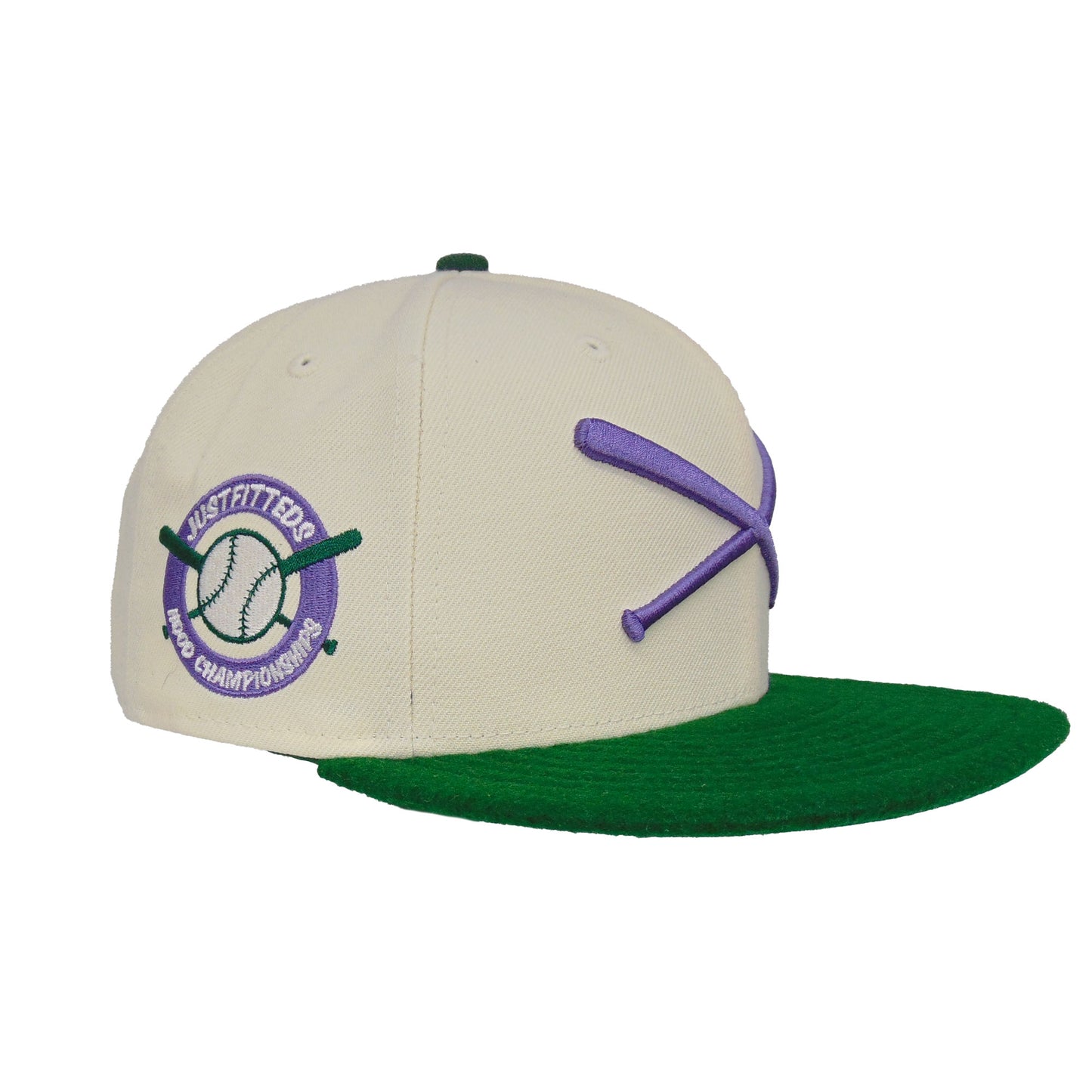 JustFitteds Crossed Bats 59FIFTY New Era Cap Championship