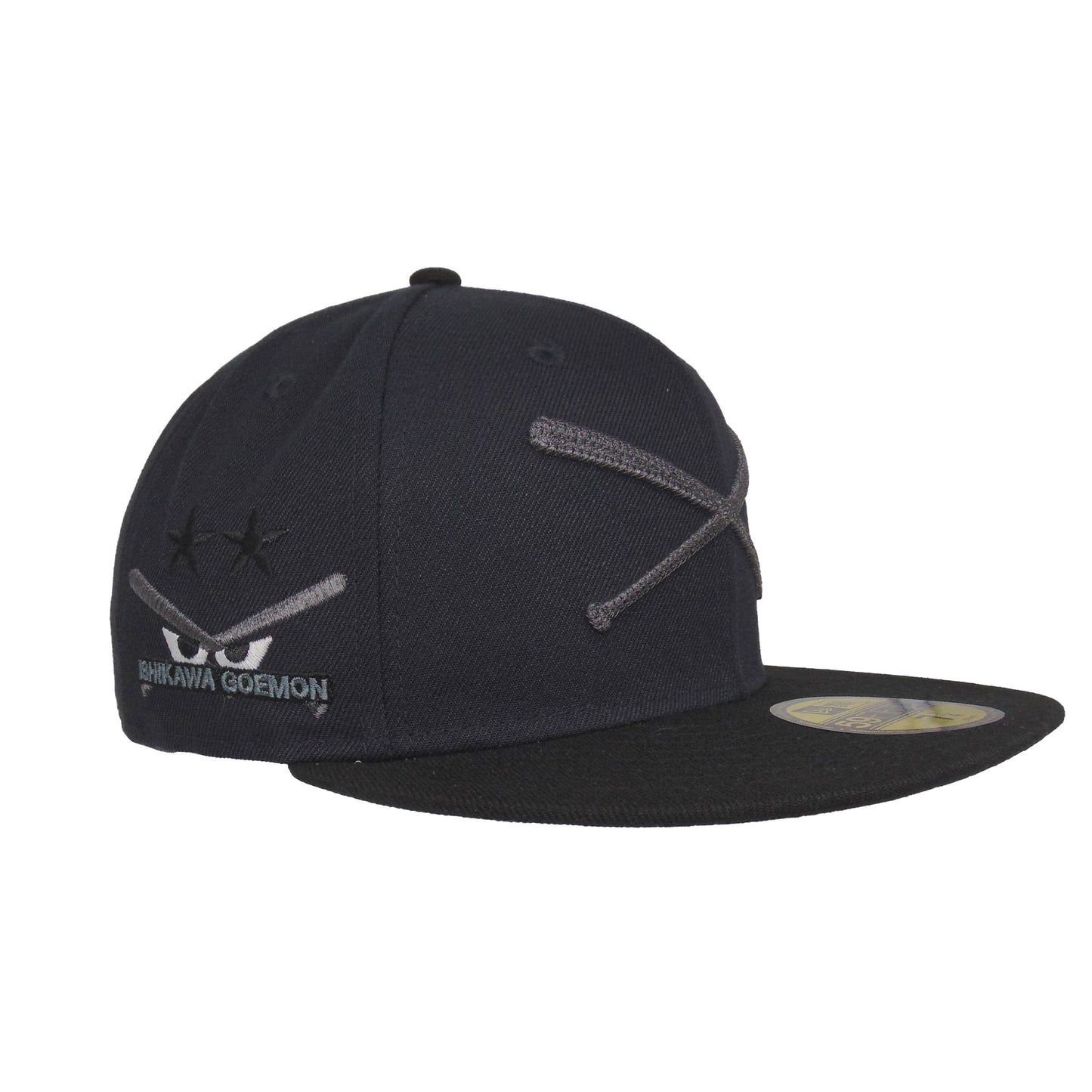 JustFitteds Crossed Bats 59FIFTY New Era Cap ISHIKAWA