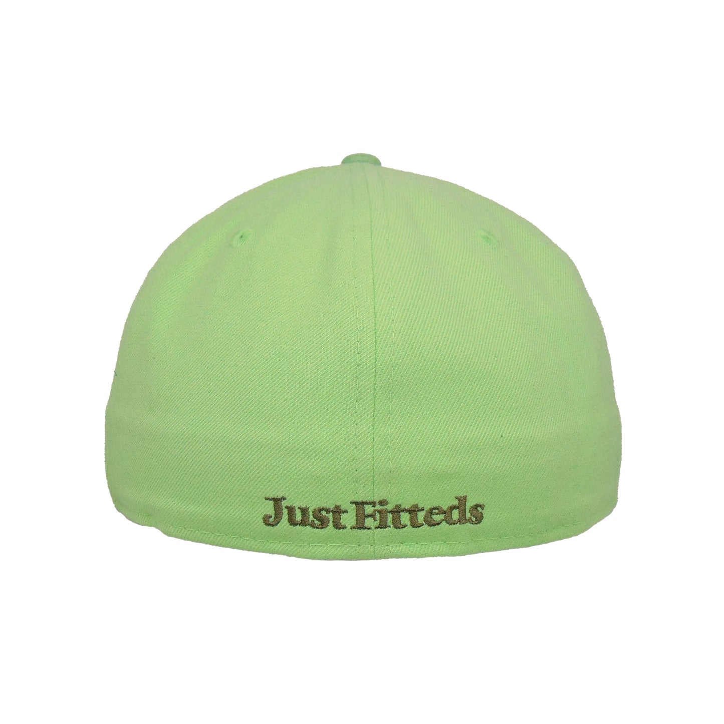 JustFitteds Crossed Bats 59FIFTY New Era Cap Pistachio