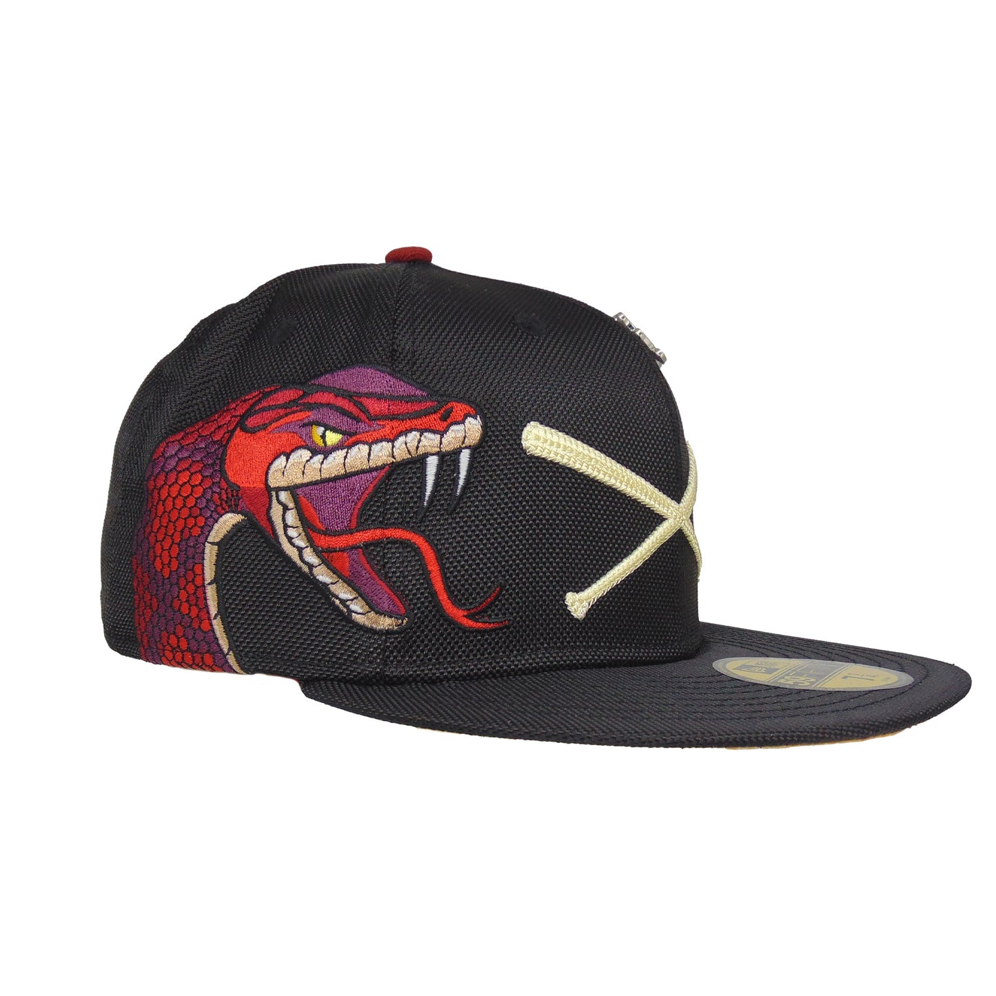 JustFitteds Crossed Bats 59FIFTY New Era Cap Year of the Snake