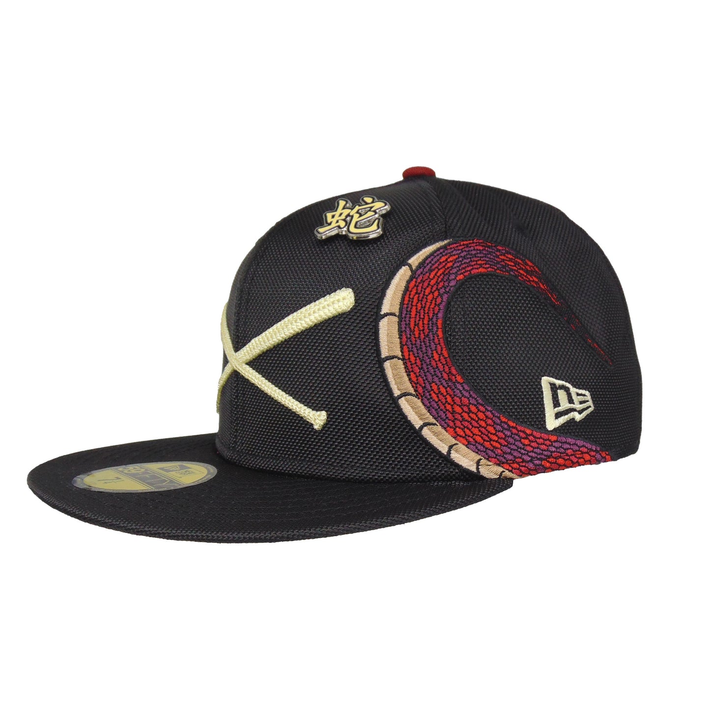 JustFitteds Crossed Bats 59FIFTY New Era Cap Year of the Snake