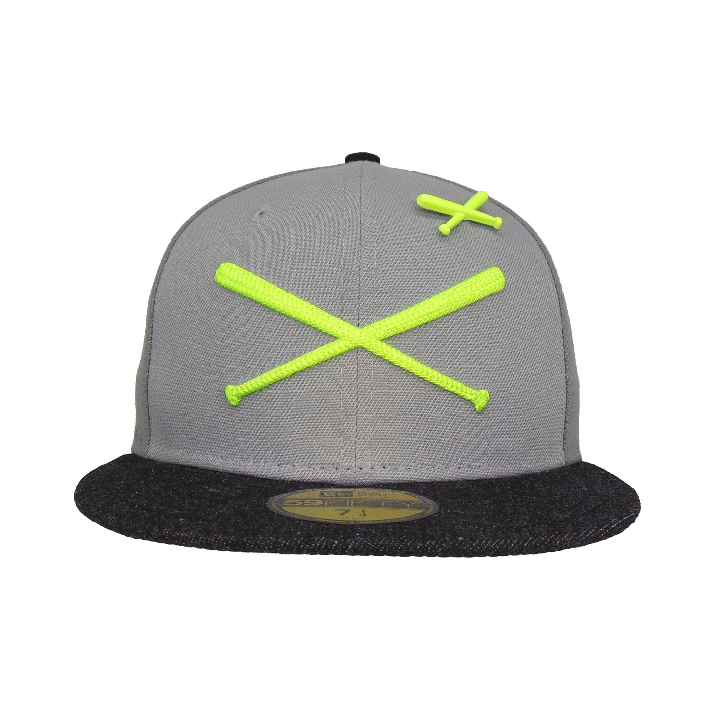 JustFitteds Crossed Bats Logo New Era 59FIFTY Cap AM95