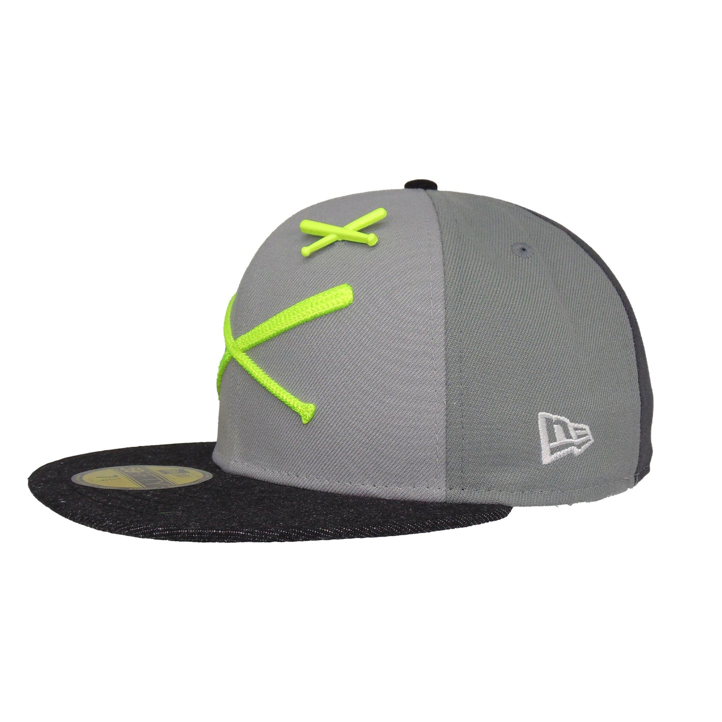 JustFitteds Crossed Bats Logo New Era 59FIFTY Cap AM95