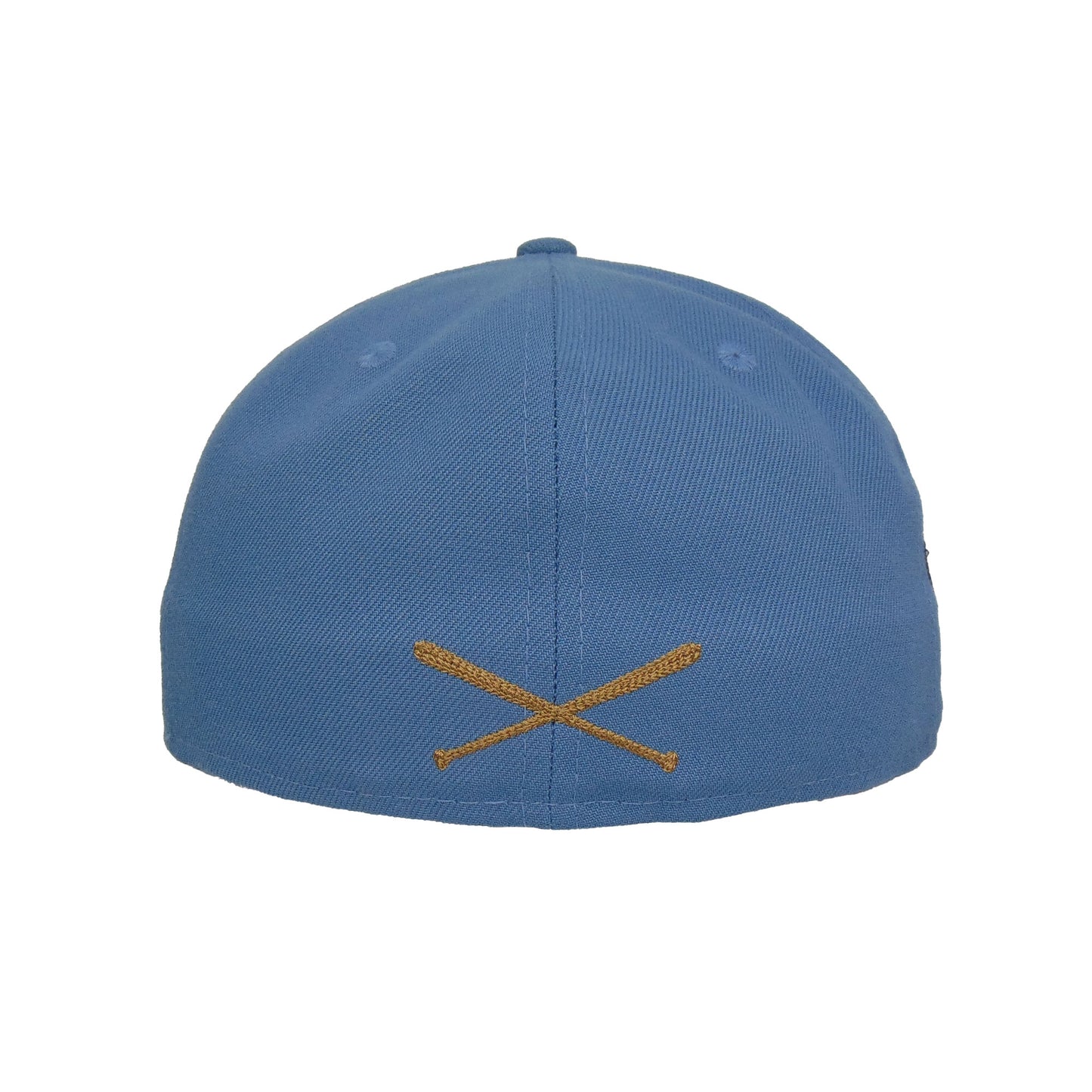 JustFitteds Crossed Bats Logo New Era 59FIFTY Cap Serene Blue
