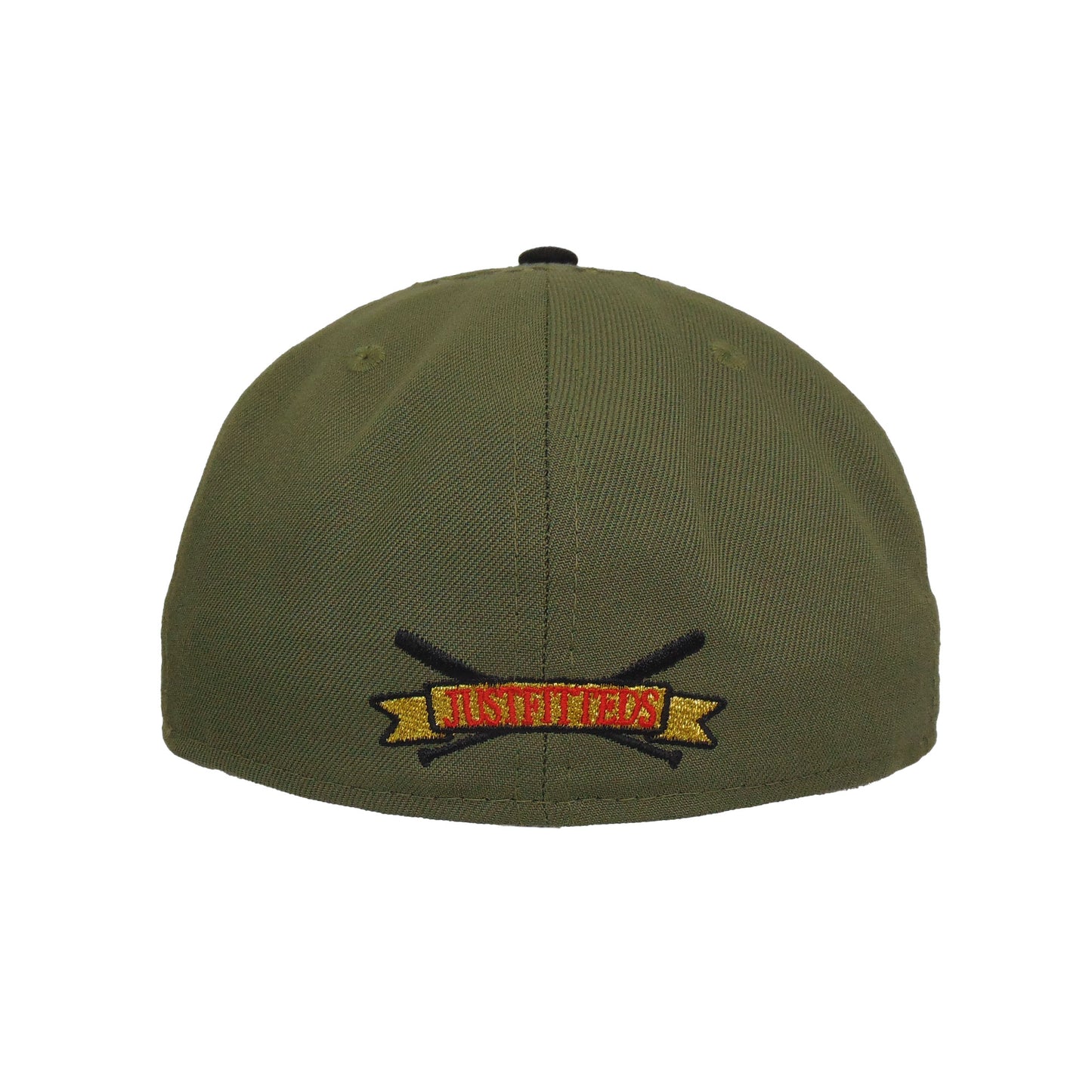 JustFitteds Crossed Bats Logo New Era 59FIFTY Cap Ramins Birthday