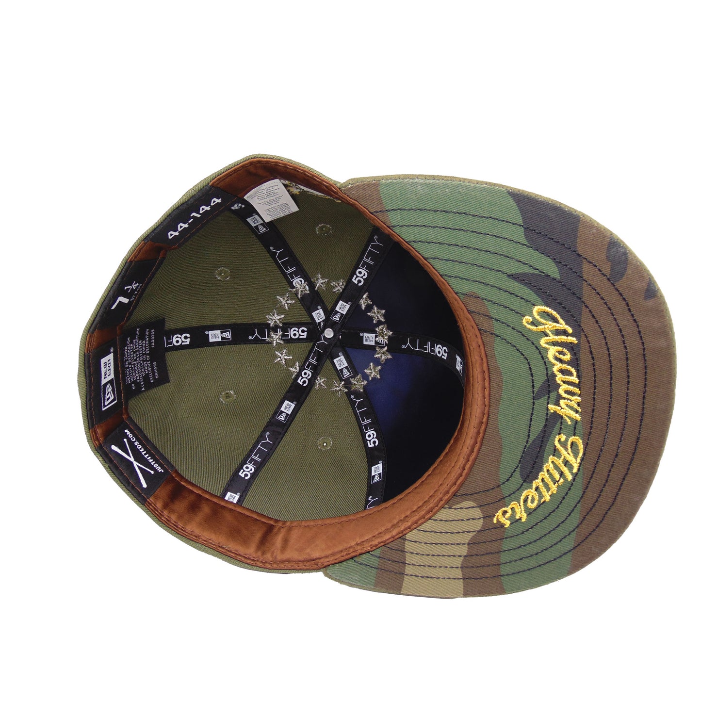 JustFitteds Crossed Bats Logo New Era 59FIFTY Cap Ramins Birthday