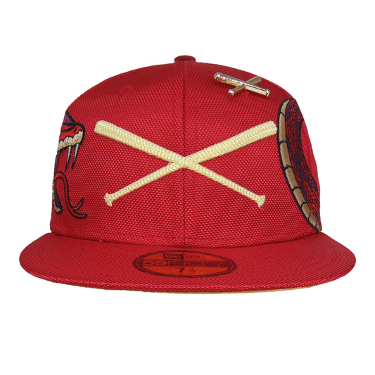 JustFitteds Crossed Bats 59FIFTY New Era Cap Year of the Snake 2