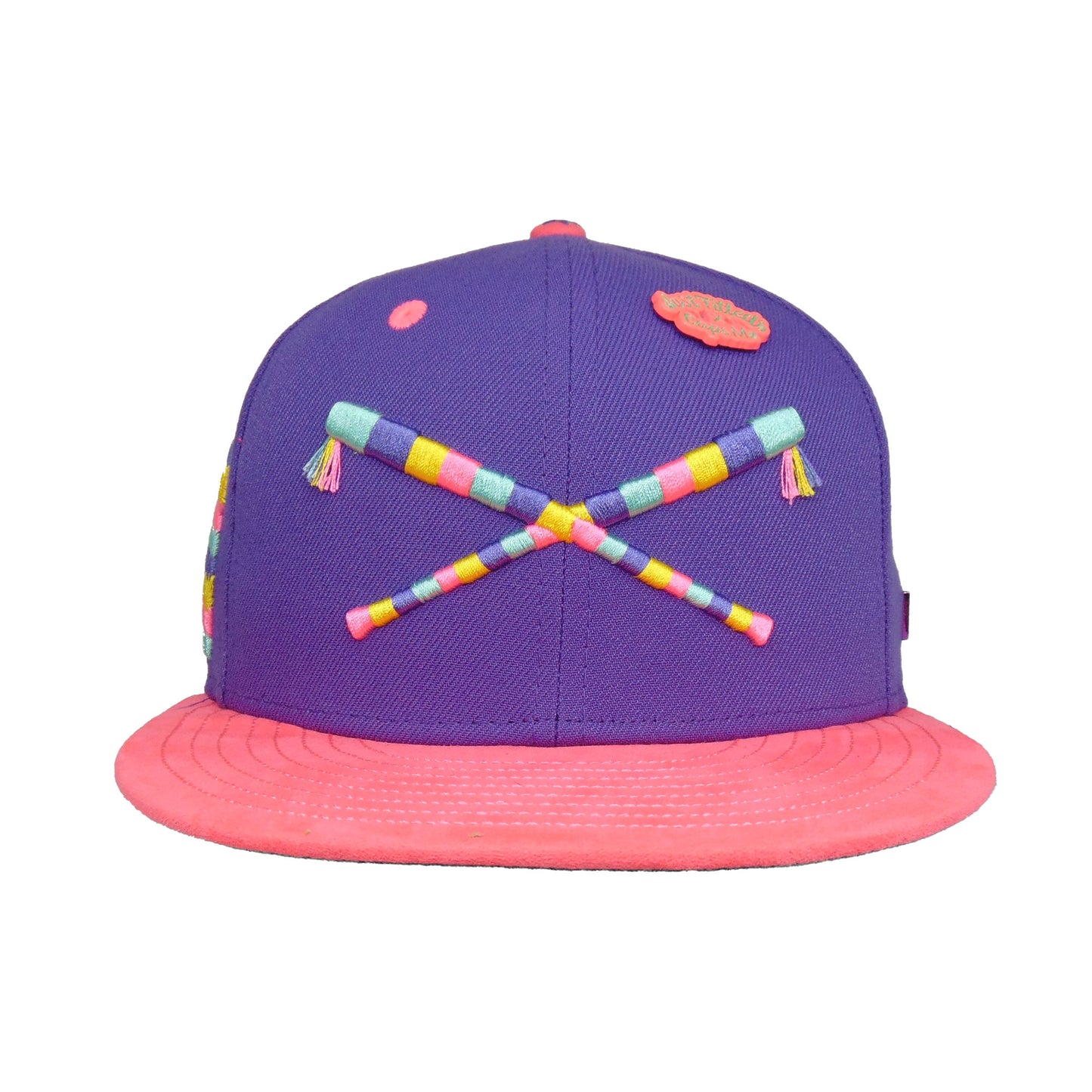 Caps MX x JustFitteds Crossed Bats Logo New Era 59FIFTY Cap Pinata