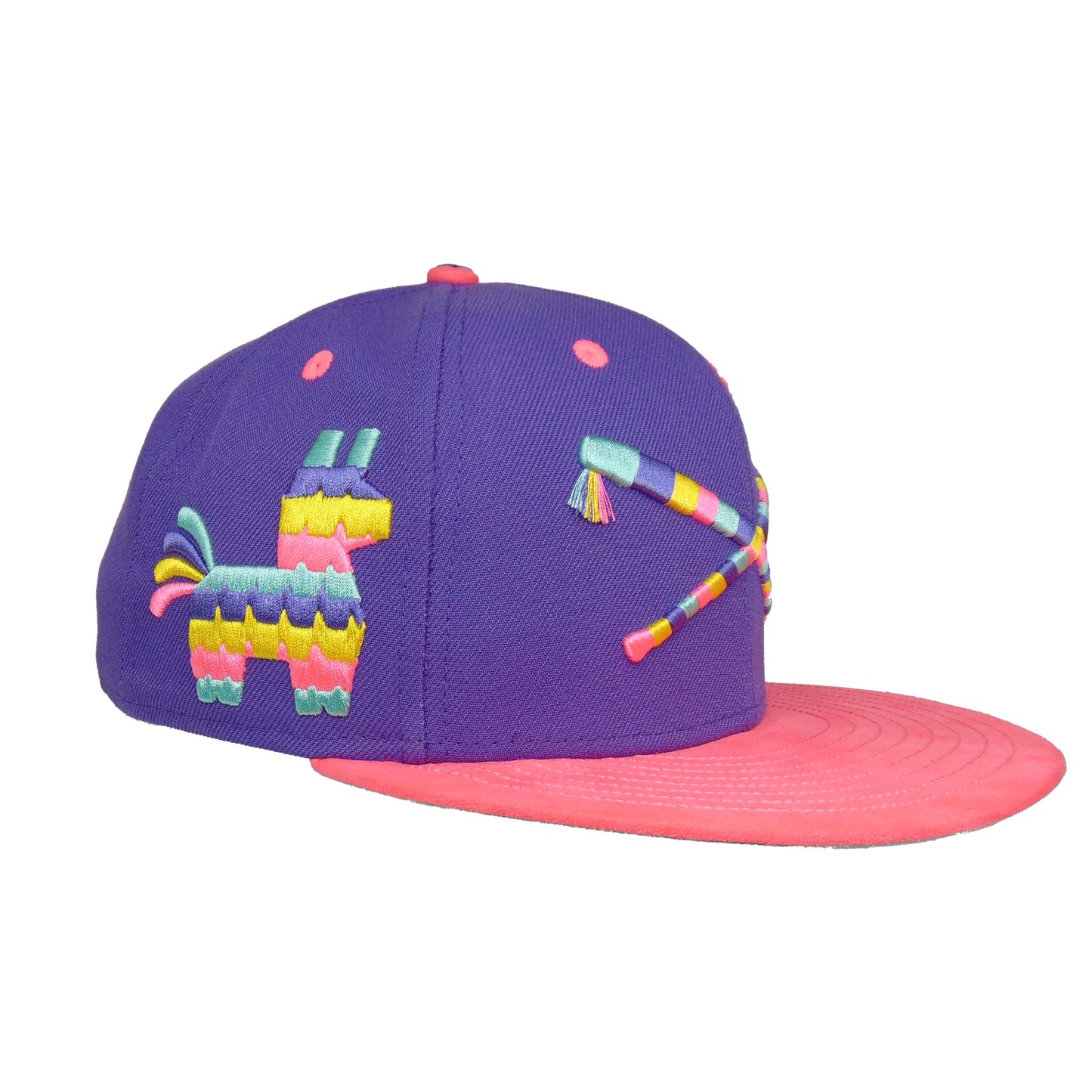 Caps MX x JustFitteds Crossed Bats Logo New Era 59FIFTY Cap Pinata