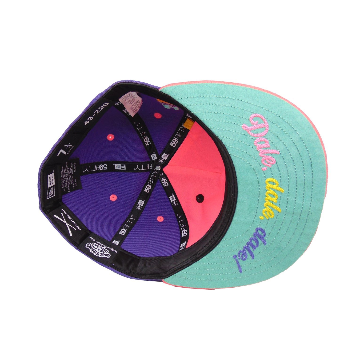 Caps MX x JustFitteds Crossed Bats Logo New Era 59FIFTY Cap Pinata