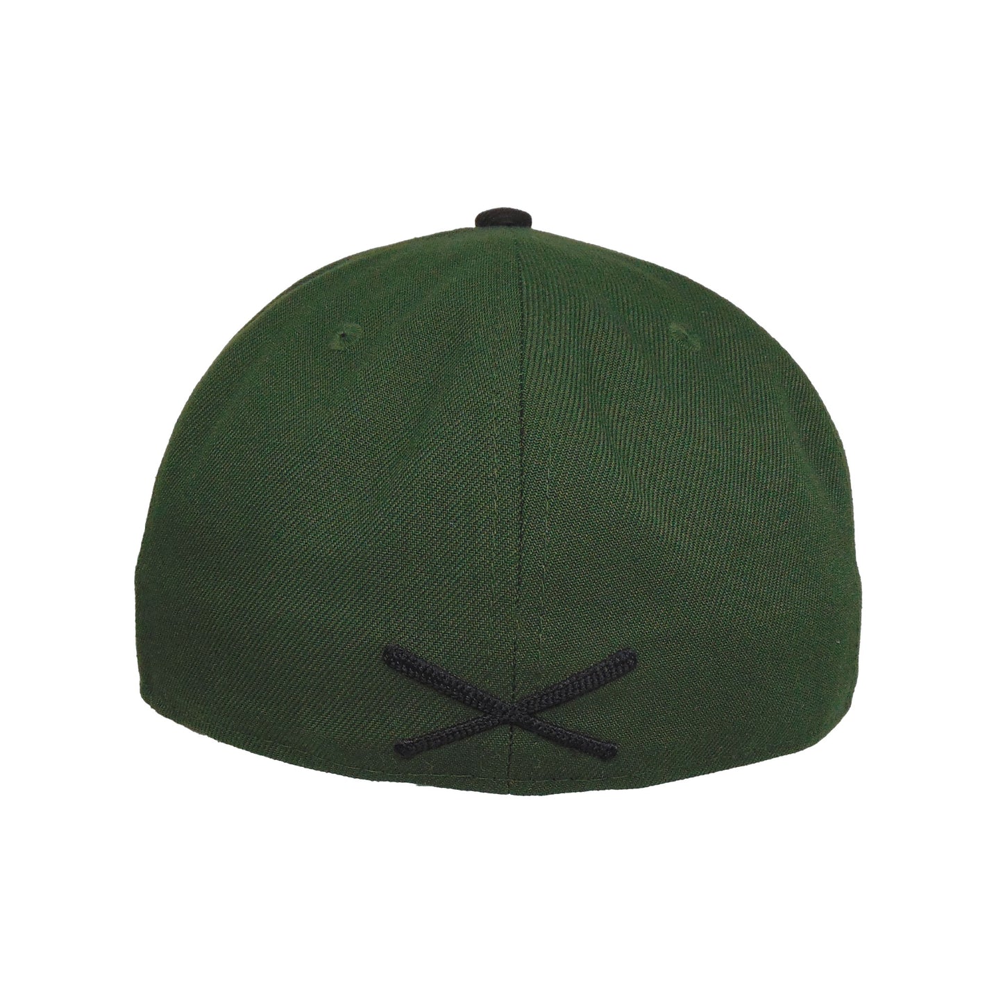 JustFitteds Crossed Bats Logo New Era 59FIFTY Cap Seaweed