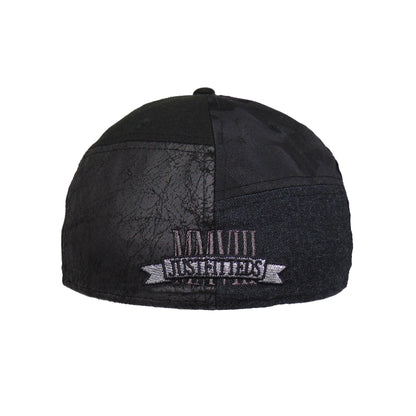 JustFitteds Crossed Bats Logo New Era 59FIFTY Patchwork Black