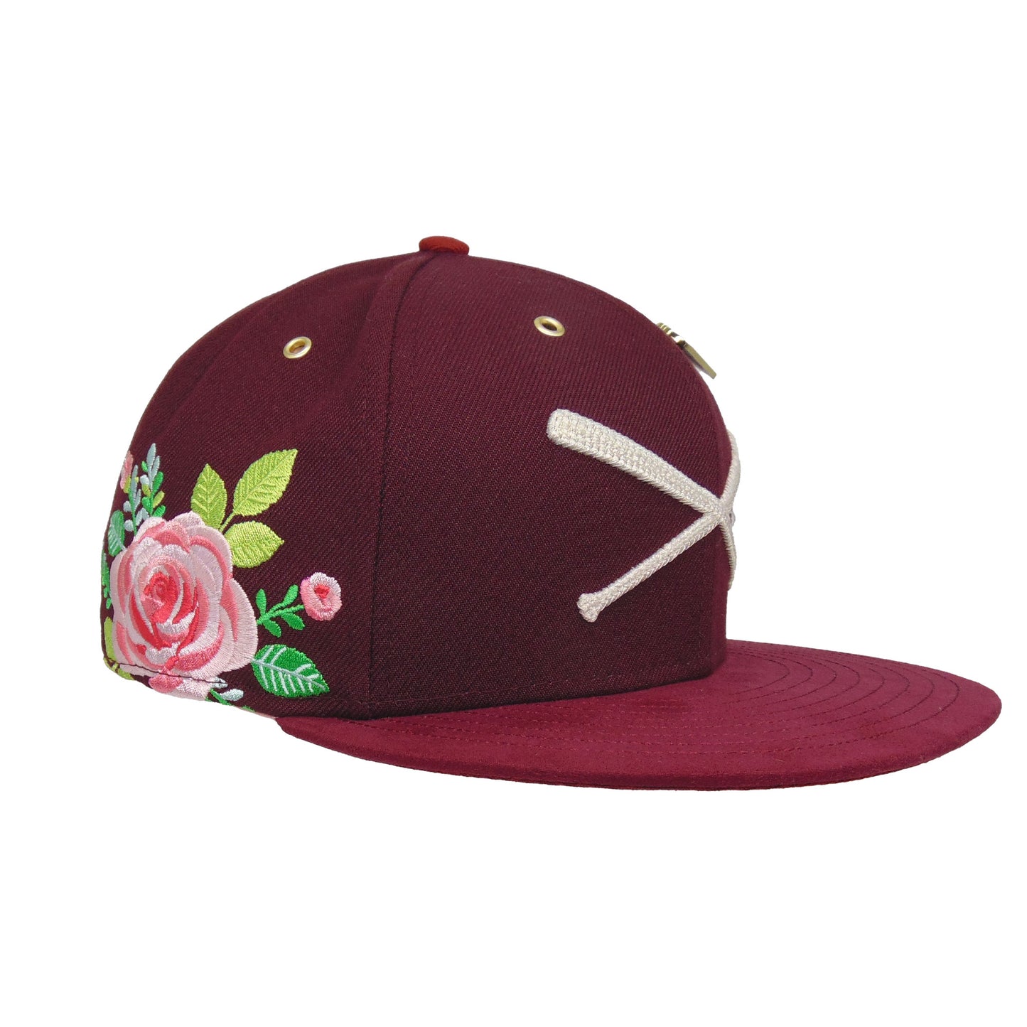 JustFitteds Crossed Bats Logo New Era 59FIFTY Cap VALENTINE 2026