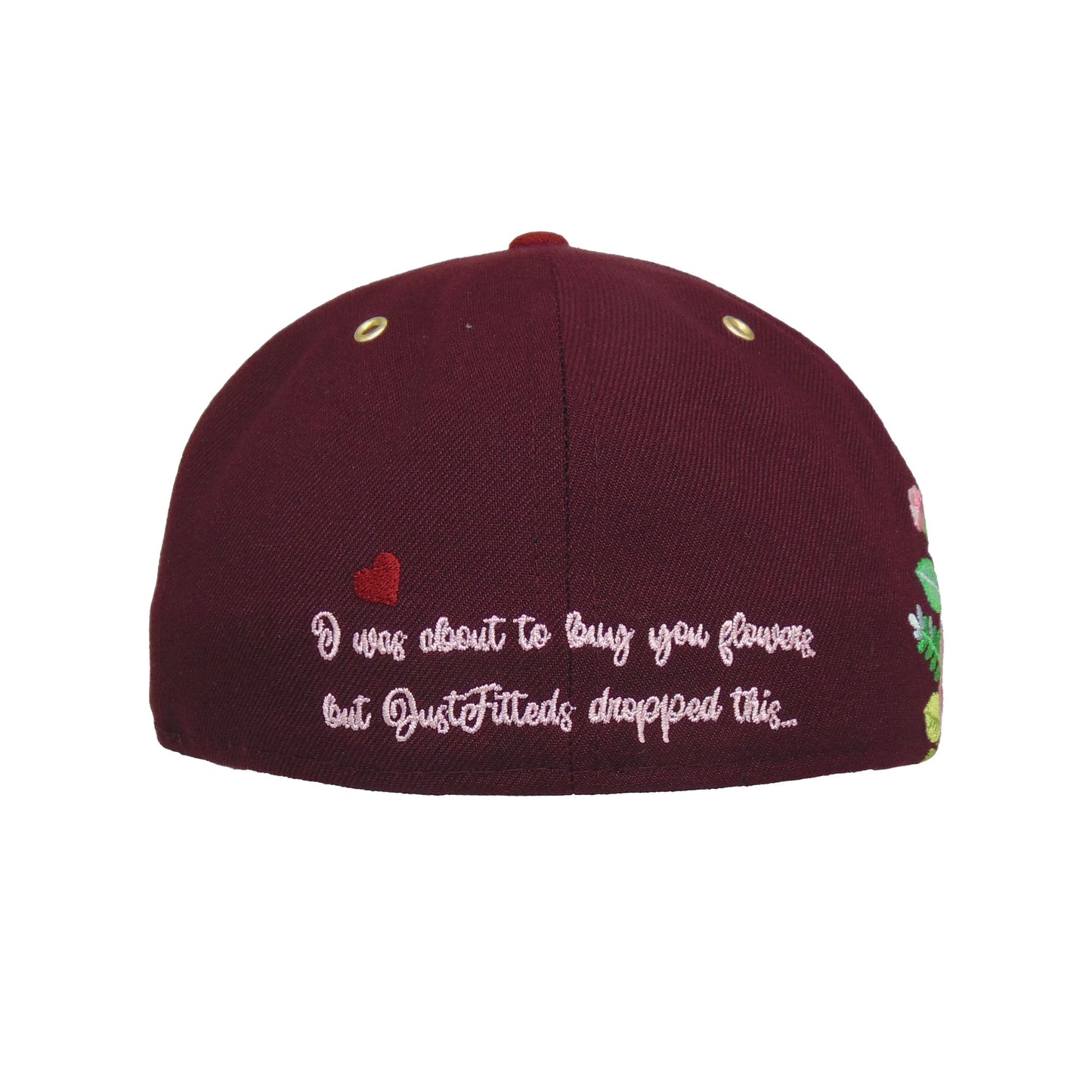 JustFitteds Crossed Bats Logo New Era 59FIFTY Cap VALENTINE 2026