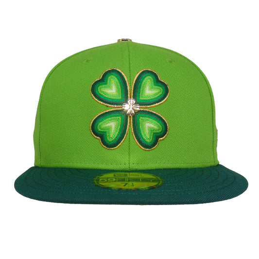 JustFitteds St. Patricks 59FIFTY New Era Cap Four-Leave Clover 2026