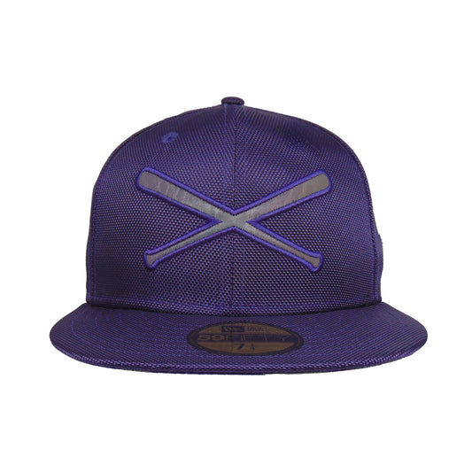 JustFitteds Crossed Bats Logo New Era 59FIFTY Cap Hannes Birthday 2025