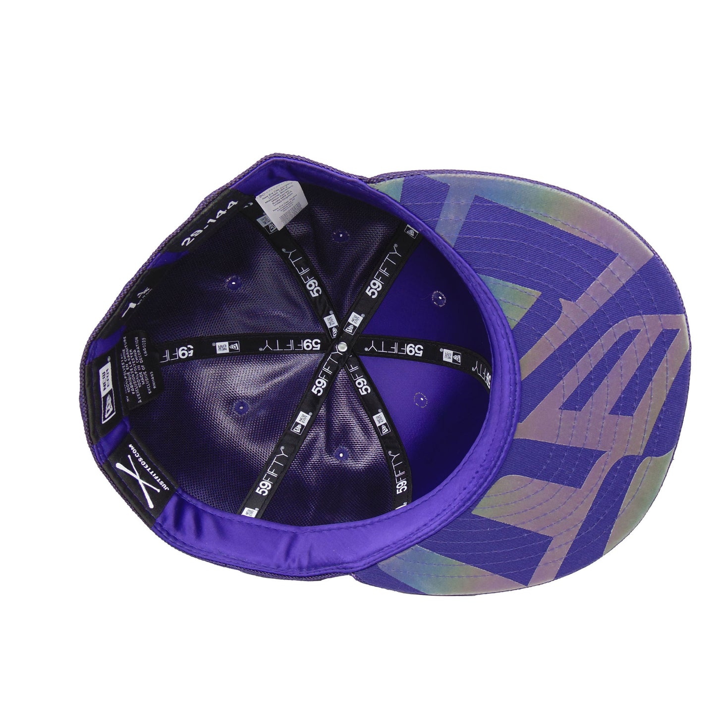 JustFitteds Crossed Bats Logo New Era 59FIFTY Cap Hannes Birthday 2025