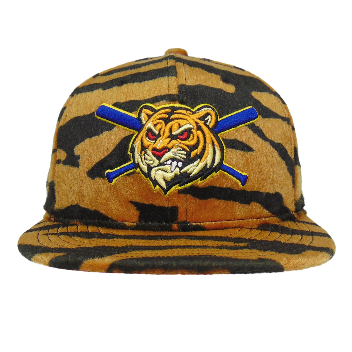 JustFitteds Crossed Bats Logo New Era 59FIFTY Cap Tiger