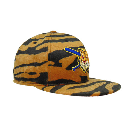 JustFitteds Crossed Bats Logo New Era 59FIFTY Cap Tiger
