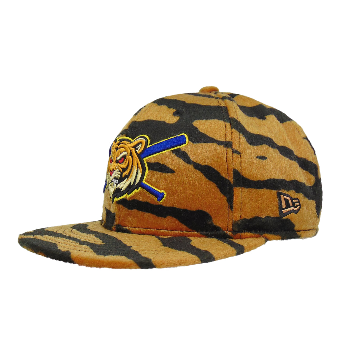 JustFitteds Crossed Bats Logo New Era 59FIFTY Cap Tiger