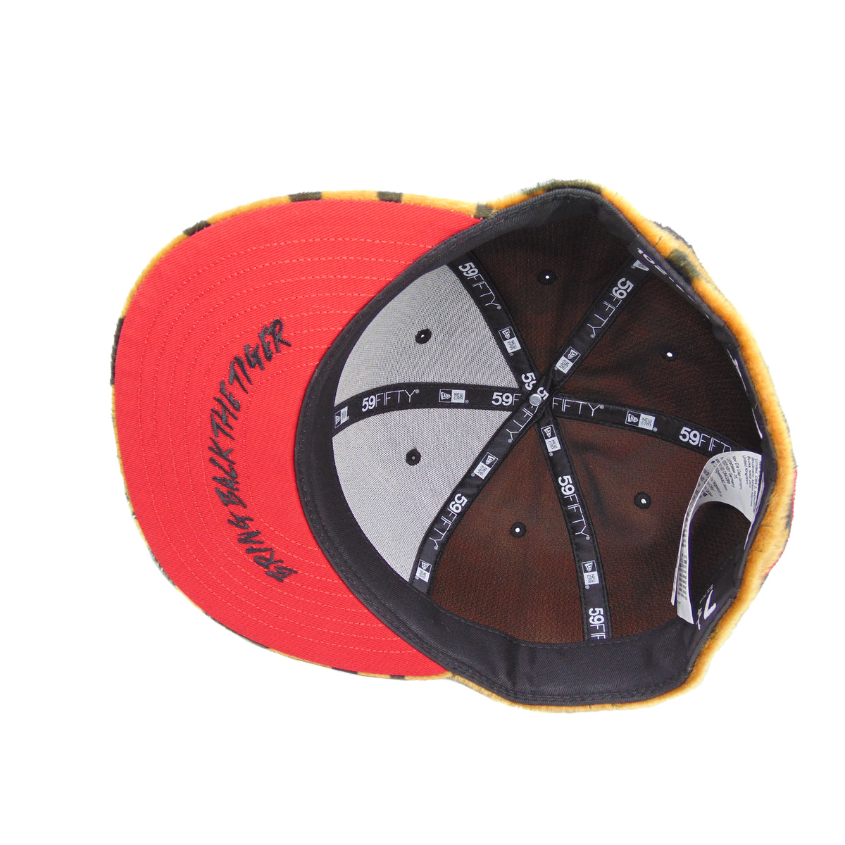 JustFitteds Crossed Bats Logo New Era 59FIFTY Cap Tiger