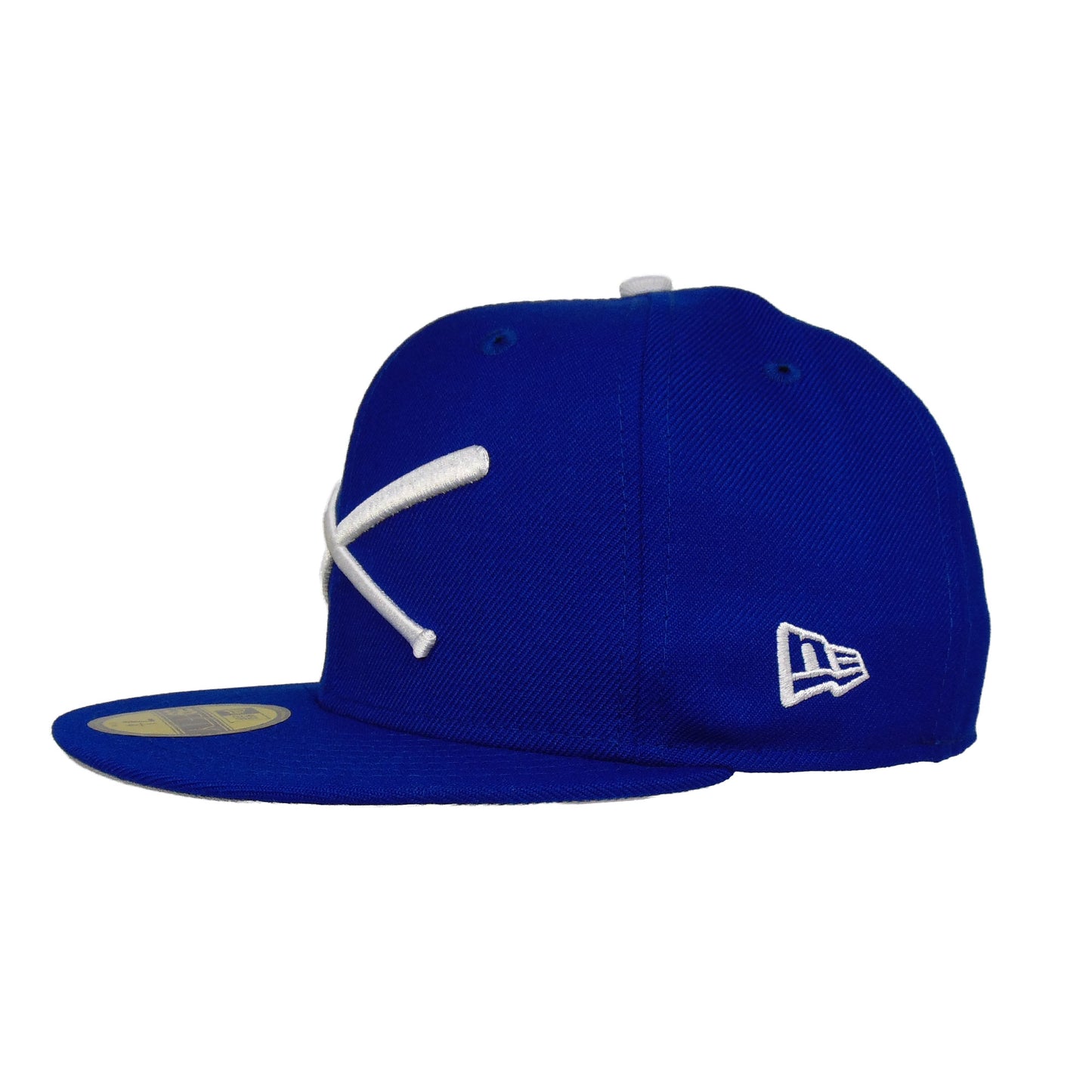 JustFitteds Crossed Bats Logo New Era 59FIFTY Cap Royal