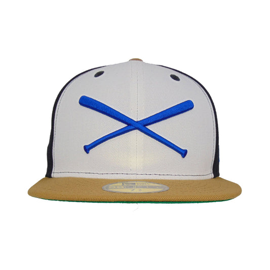 JustFitteds Crossed Bats Logo New Era 59FIFTY Cap NWC