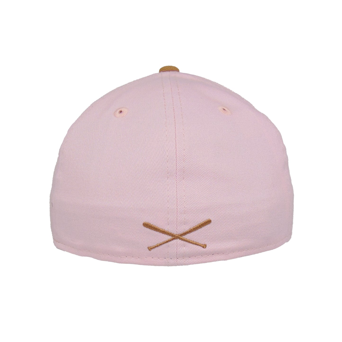 JustFitteds Crossed Bats 59FIFTY New Era Cap Pinky Bronze