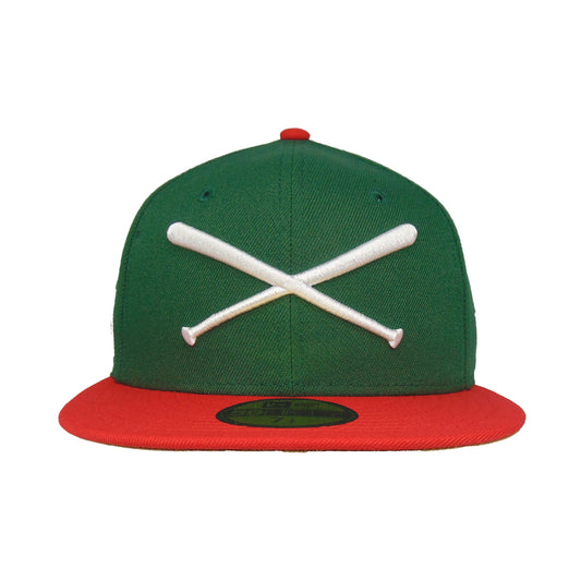 JustFitteds Crossed Bats Logo New Era 59FIFTY Mexico