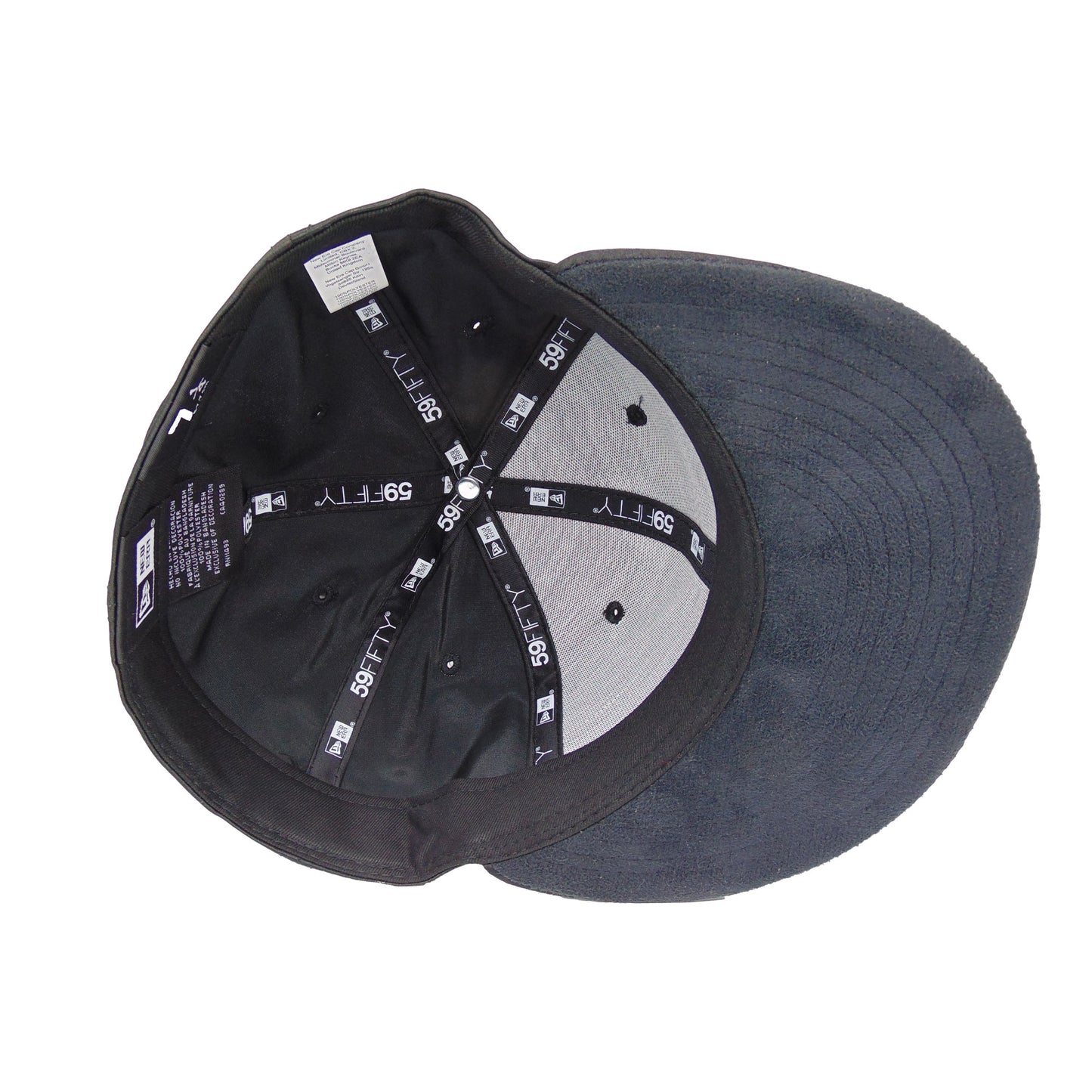 JustFitteds Crossed Bats 59FIFTY New Era Cap Black Satin