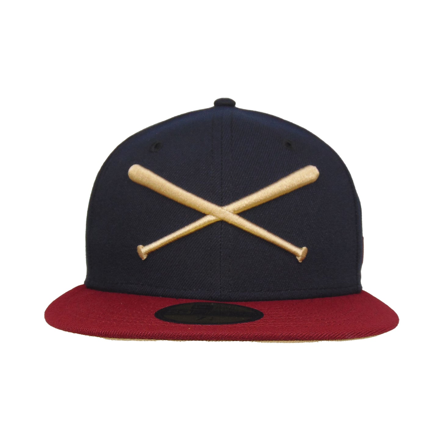 JustFitteds Crossed Bats 59FIFTY New Era Cap NVY CDN