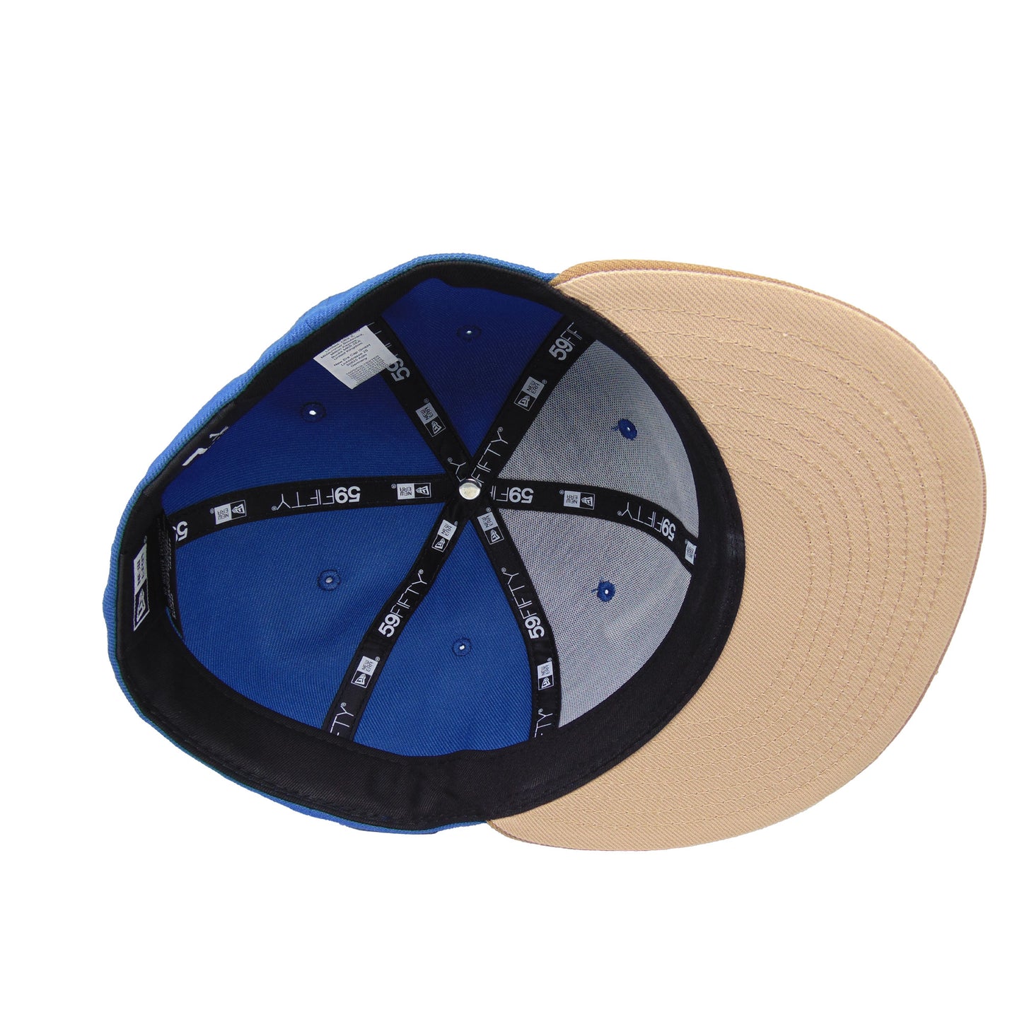 JustFitteds Crossed Bats Logo New Era 59FIFTY Cap Indigo Gum