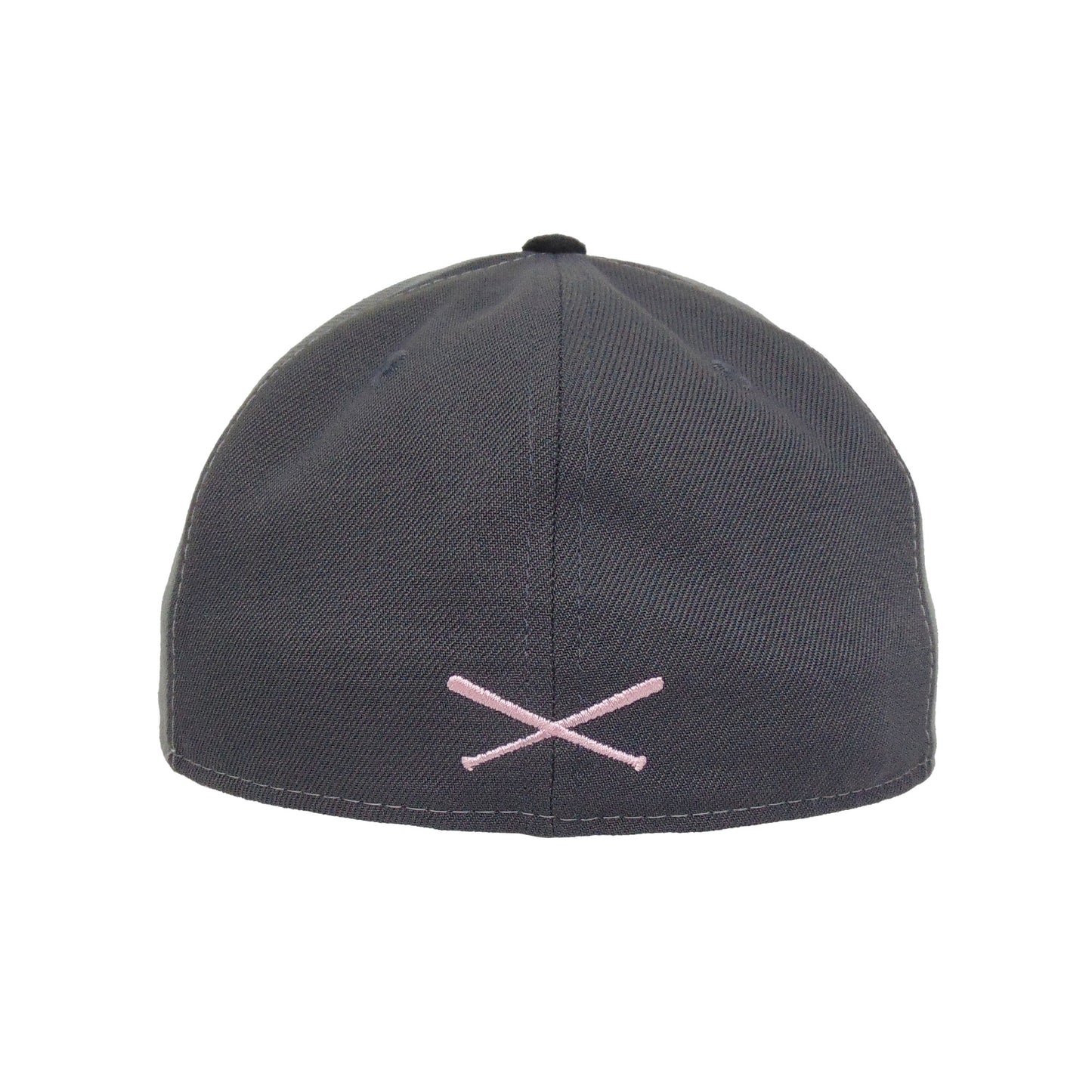 JustFitteds Crossed Bats Logo New Era 59FIFTY Cap AM95 Pink