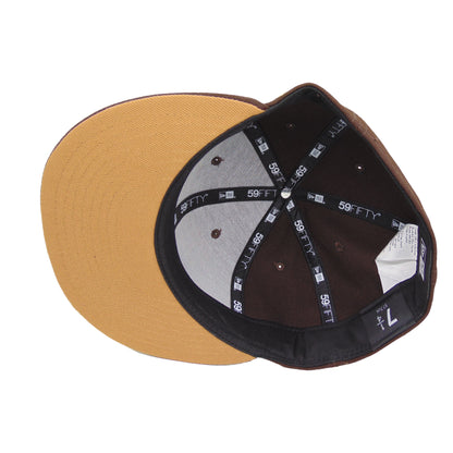 Nothing but JustFitteds New Era 59FIFTY Cap Burnt Wood