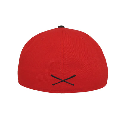 Nothing but JustFitteds New Era 59FIFTY Cap Scarlet Red