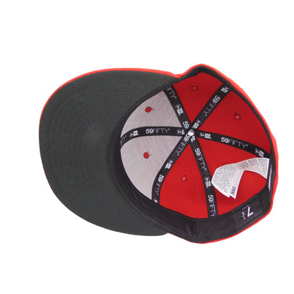 Nothing but JustFitteds New Era 59FIFTY Cap Scarlet Red