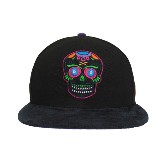 JustFitteds Sugar Skull New Era 59FIFTY Cap Black