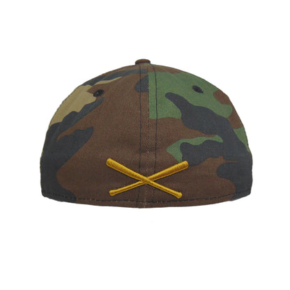 JustFitteds False Flag Black Sheep 59FIFTY Cap Woodland Camo