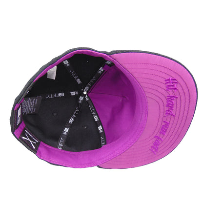 JustFitteds False Flag Black Sheep 59FIFTY Cap Black Flax