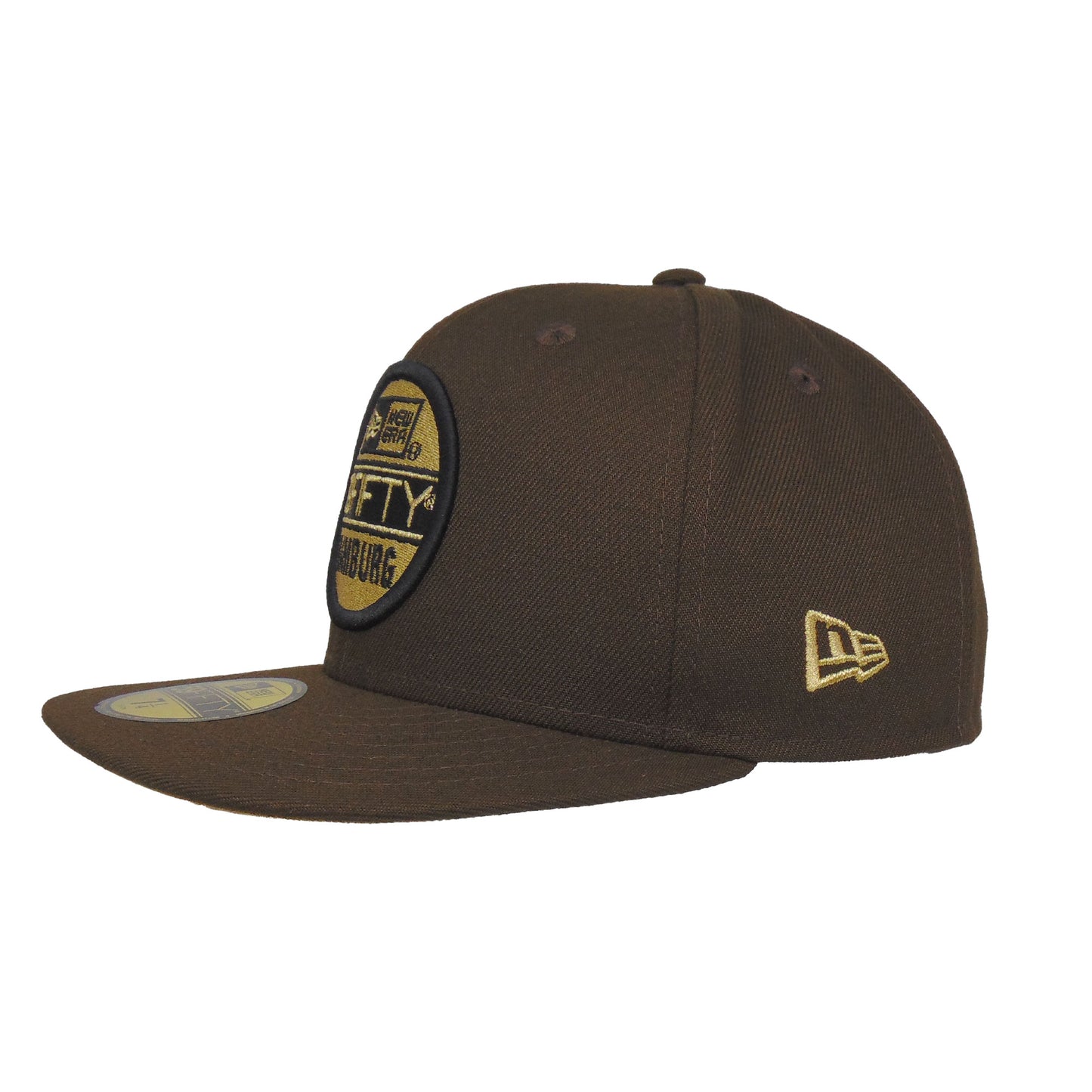 JustFitteds Hamburg Sticker New Era 59FIFTY Walnut