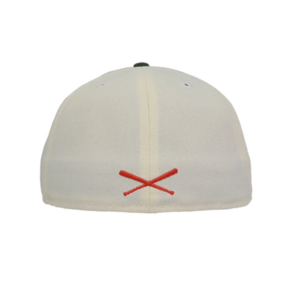 JustFitteds Sugar Skull New Era 59FIFTY Cap Chrome