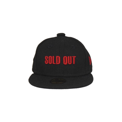 JustFitteds SOLD OUT  MINI New Era 59FIFTY Cap Black black Front View