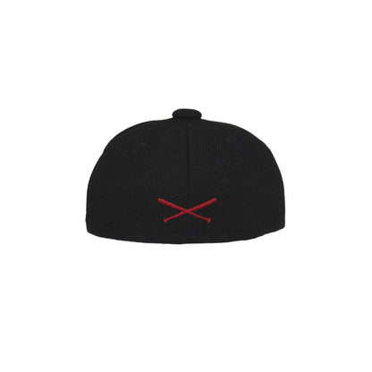 JustFitteds SOLD OUT  MINI New Era 59FIFTY Cap Black black Back View