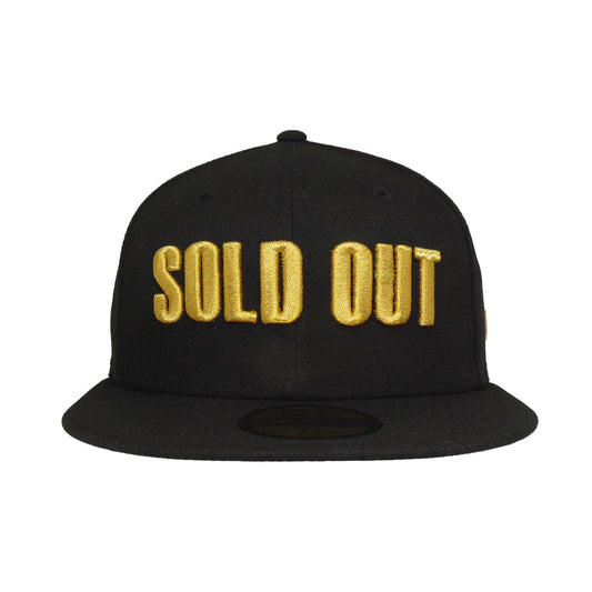 JustFitteds SOLD OUT 59FIFTY New Era Cap Black Gold