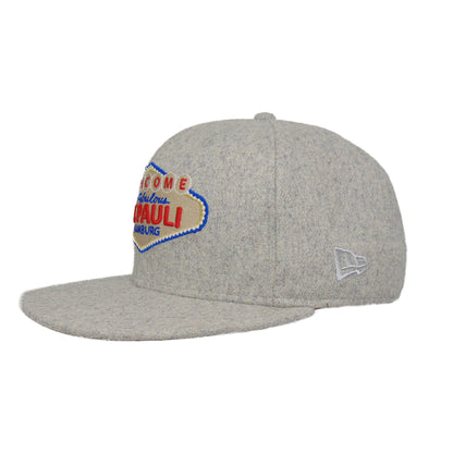 St. Pauli JF Exclusive New Era 59Fifty Cap Welcome Grey grey Side View