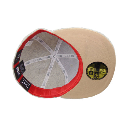St. Pauli JF Exclusive New Era 59Fifty Cap Welcome Grey grey Undervisor View