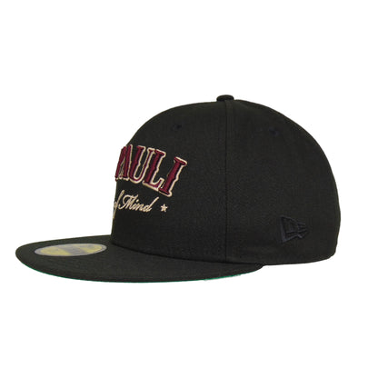 St. Pauli JF Exclusive New Era 59FIFTY Cap Black MRN black Side View