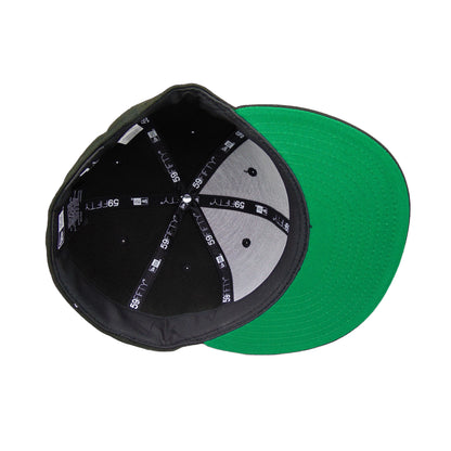 St. Pauli JF Exclusive New Era 59FIFTY Cap Black MRN black Undervisor View